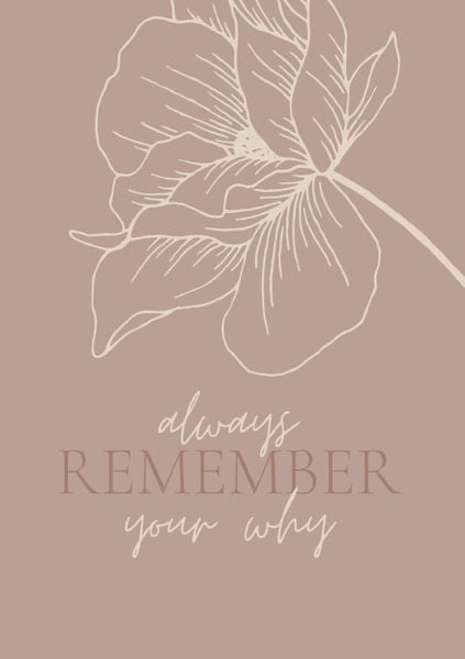 Produktbild: Blossom Collection / Notizbuch, Bullet Journal, Journal, Planer, Tagebuch "Remember"