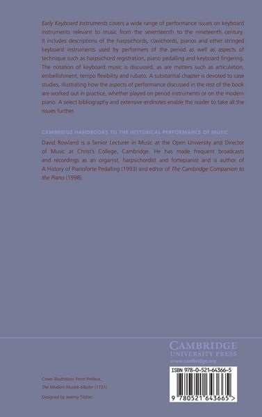 Produktbild: Early Keyboard Instruments
