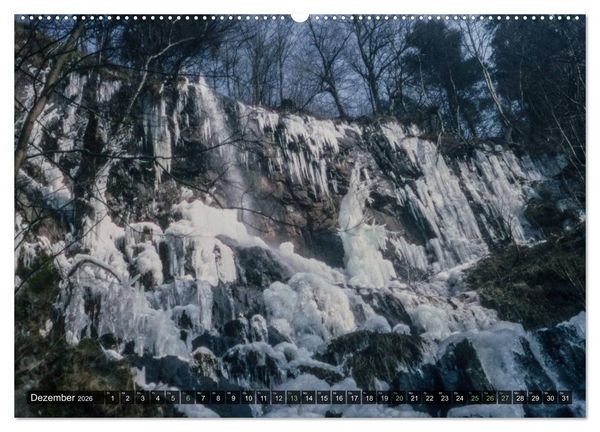 Produktbild: Wasserf&auml;lle der Welt 2026 (Wandkalender 2026 DIN A2 quer), CALVENDO Monatskalender