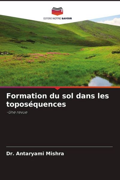 Produktbild: Formation du sol dans les topos&eacute;quences