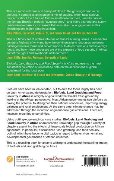 Produktbild: Biofuels, Land Grabbing and Food Security in Africa