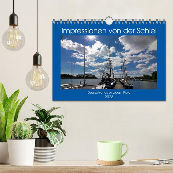 Produktbild: Impressionen von der Schlei - Deutschlands einzigem Fjord (Wandkalender 2026 DIN A4 quer), CALVENDO Monatskalender