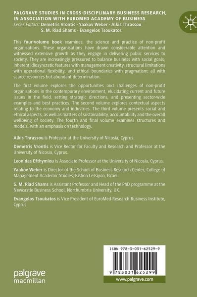 Produktbild: Non-Profit Organisations, Volume II
