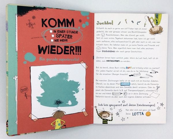 Produktbild: Dein Lotta-Leben. Kritzelbuch