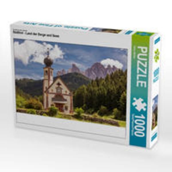 CALVENDO Puzzle Ein Motiv aus dem Kalender Südtirol - Land der Berge und Seen | 1000 Teile Lege-Größe 64x48cm Foto-Puzzle für glückliche Stunden