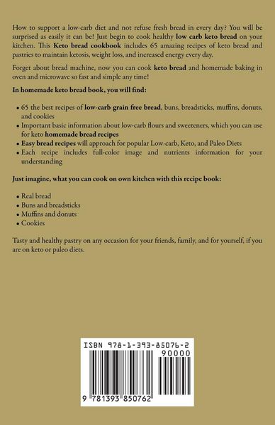 Produktbild: Keto Bread Cookbook