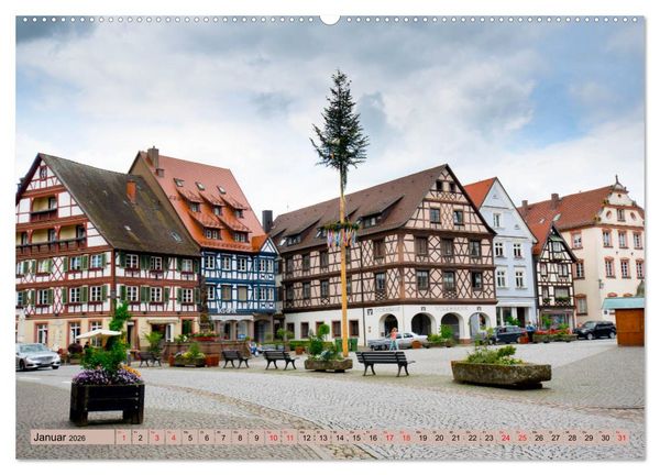 Produktbild: Historisches Gengenbach (hochwertiger Premium Wandkalender 2026 DIN A2 quer), Kunstdruck in Hochglanz