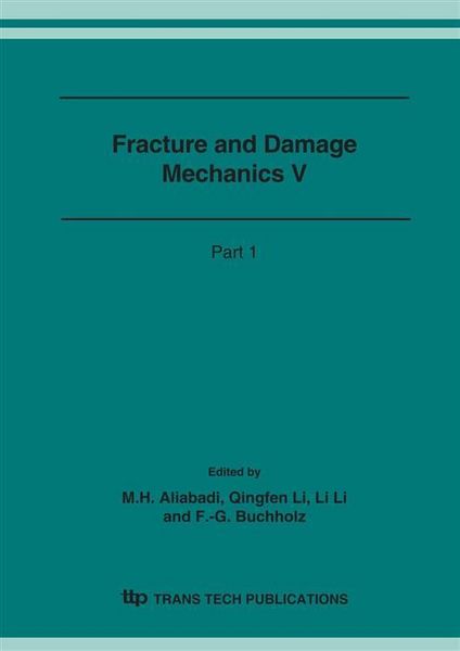 Produktbild: Fracture and Damage Mechanics V