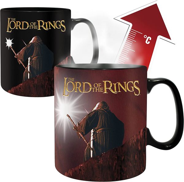 ABY style - Lord of the Rings You shall not pass Thermoeffekt Tasse