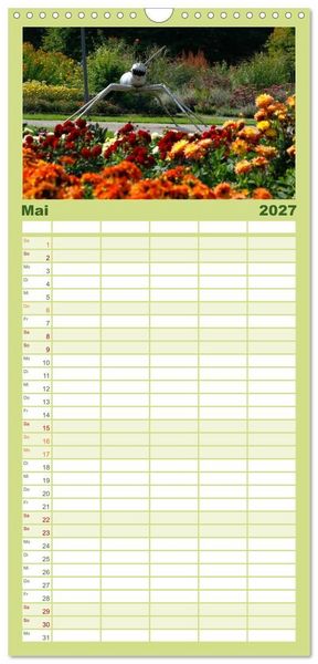Produktbild: Familienplaner 2027 - Solinger Bilderbogen 2027 mit 5 Spalten (Wandkalender, 21 x 45 cm) CALVENDO