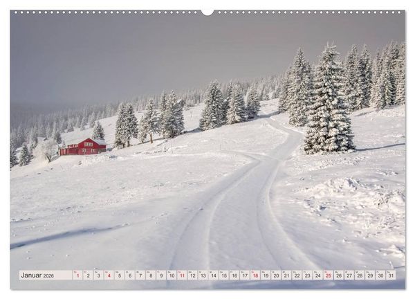 Produktbild: Riesengebirge - Im Land von R&uuml;bezahl (hochwertiger Premium Wandkalender 2026 DIN A2 quer), Kunstdruck in Hochglanz