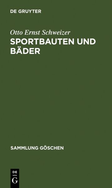 Produktbild: Sportbauten und B&auml;der