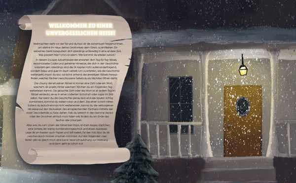 Produktbild: Mein Escape-Adventskalender: Die geheimnisvolle Zeitreise &ndash; Mit Decoderfolie
