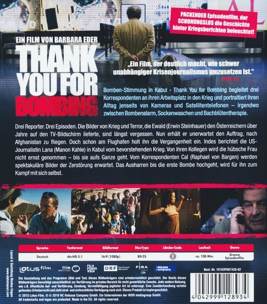 Produktbild: Thank You For Bombing