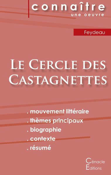 Produktbild: Fiche de lecture Le Cercle des Castagnettes (Analyse litt&eacute;raire de r&eacute;f&eacute;rence et r&eacute;sum&eacute; complet)