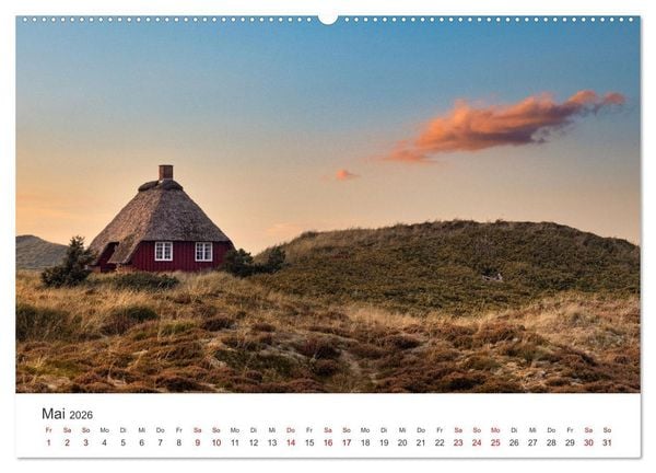 Produktbild: D&auml;nemarks Nordseezauber (Wandkalender 2026 DIN A2 quer), CALVENDO Monatskalender