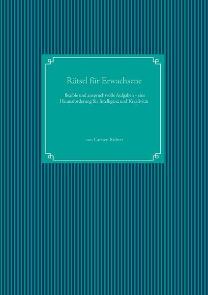 Produktbild: R&auml;tsel f&uuml;r Erwachsene