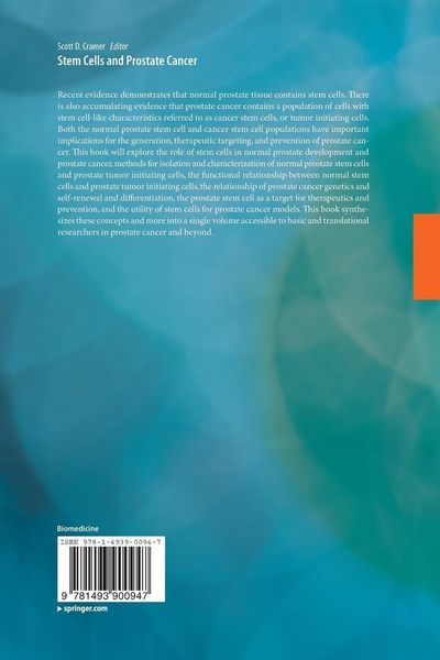 Produktbild: Stem Cells and Prostate Cancer