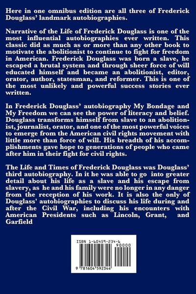 Produktbild: The Complete Autobiographies of Frederick Douglas (An African American Heritage Book)