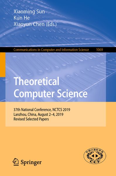 Produktbild: Theoretical Computer Science