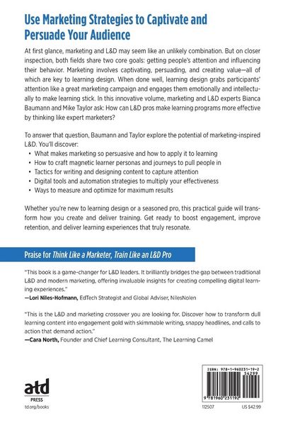 Produktbild: Think Like a Marketer, Train Like an L&D Pro