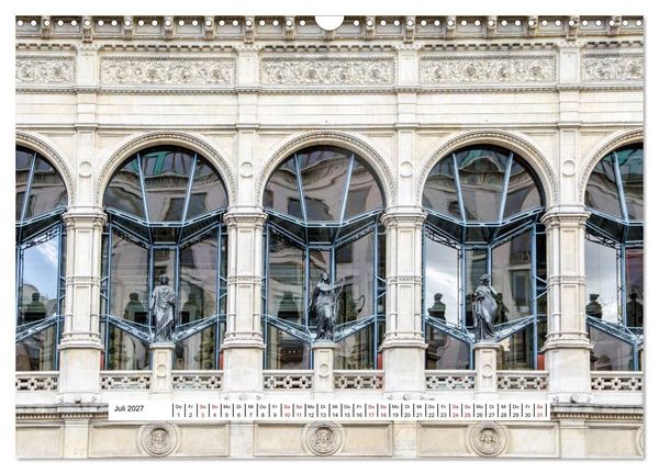 Produktbild: Wien Facettenreiche Metropole (Wandkalender 2027 DIN A3 quer), CALVENDO Monatskalender