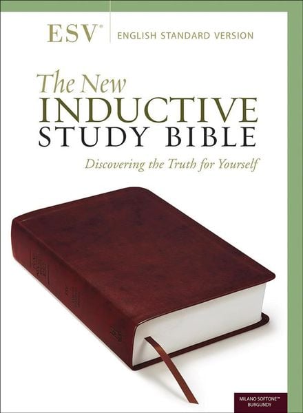 Produktbild: The New Inductive Study Bible (Esv, Milano Softone, Burgundy)