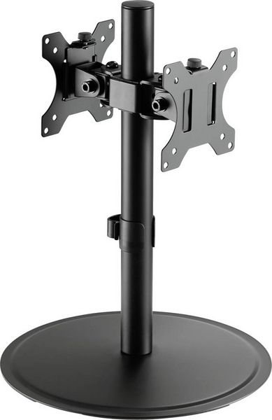 Produktbild: SpeaKa Professional SP-DMM-250 Monitorhalterung 2 Display(s) 43,2 cm (17") - 81,3 cm (32") Drehbar, Schwenkbar