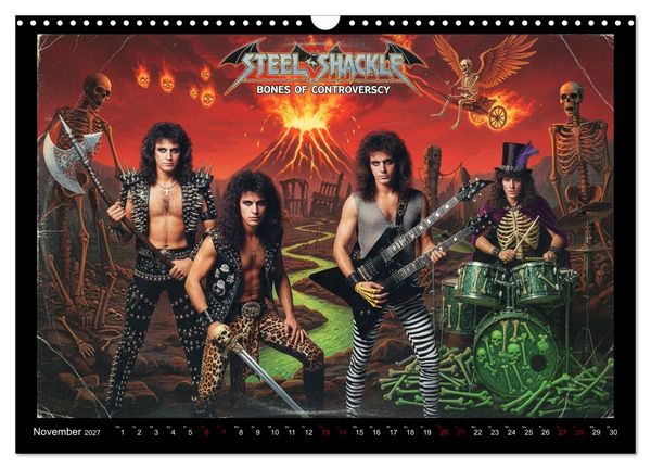 Produktbild: Schrill, bizarr und wilde Haare (Wandkalender 2027 DIN A3 quer), CALVENDO Monatskalender