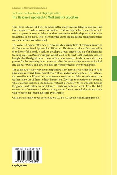 Produktbild: The 'Resource' Approach to Mathematics Education