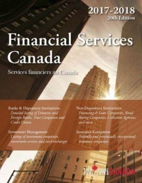 Produktbild: Financial Services Canada, 2017/18