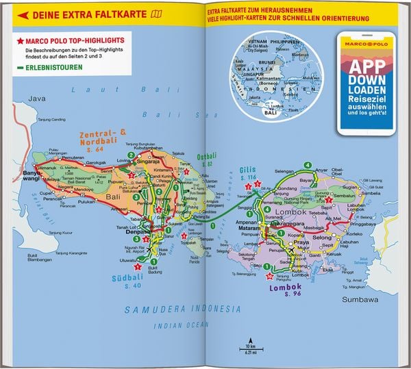 Produktbild: MARCO POLO Reisef&uuml;hrer Bali, Lombok, Gilis