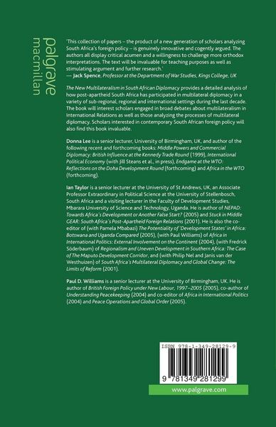 Produktbild: The New Multilateralism in South African Diplomacy