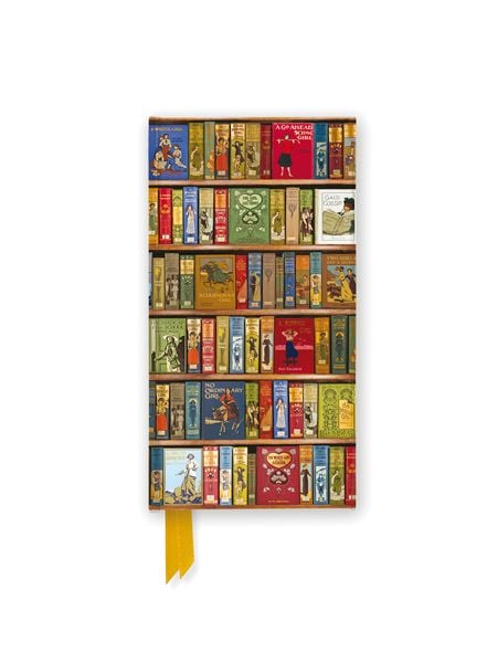 Produktbild: Schmales Hardcover-Notizbuch: Bodleian Libraries, B&uuml;cherregal Halligalli