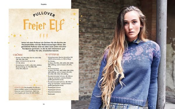 Produktbild: Die Strickschule f&uuml;r Potterheads