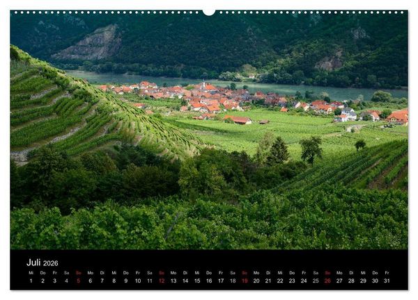 Produktbild: Wachau, Wachau, du Tr&auml;umerin (Wandkalender 2026 DIN A2 quer), CALVENDO Monatskalender