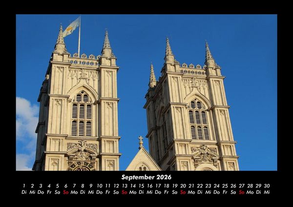 Produktbild: London 2026 Fotokalender DIN A3