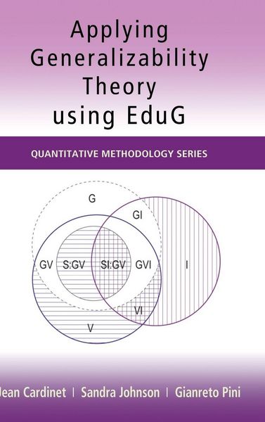 Produktbild: Applying Generalizability Theory using EduG