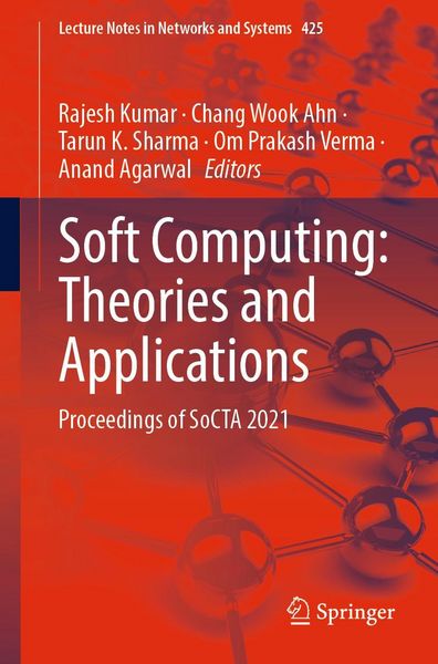 Produktbild: Soft Computing: Theories and Applications