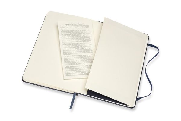 Produktbild: Moleskine Notizbuch Medium, Liniert, Saphir