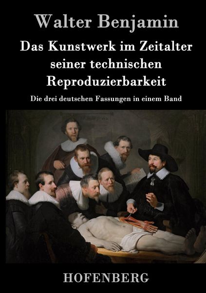 Produktbild: Das Kunstwerk im Zeitalter seiner technischen Reproduzierbarkeit