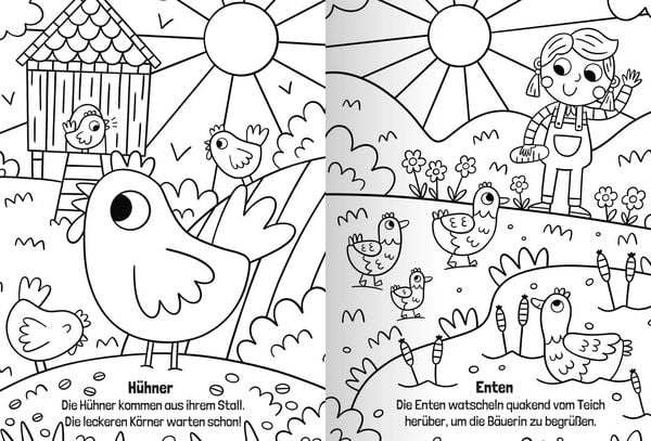 Produktbild: Magic Diamond Colouring &ndash; Bauernhof
