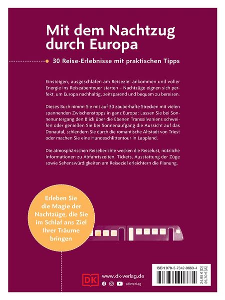 Produktbild: Mit dem Nachtzug durch Europa