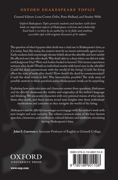 Produktbild: Shakespeare and the Afterlife