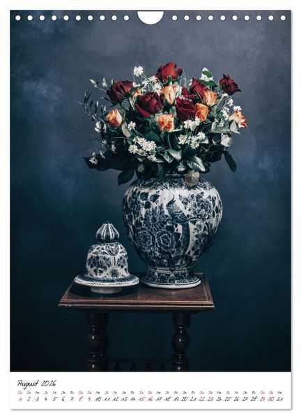 Produktbild: Blumen Bouquet (Wandkalender 2026 DIN A4 hoch), CALVENDO Monatskalender