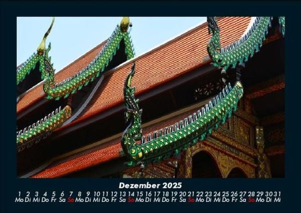 Produktbild: Tempel unserer Erde 2025 Fotokalender DIN A5