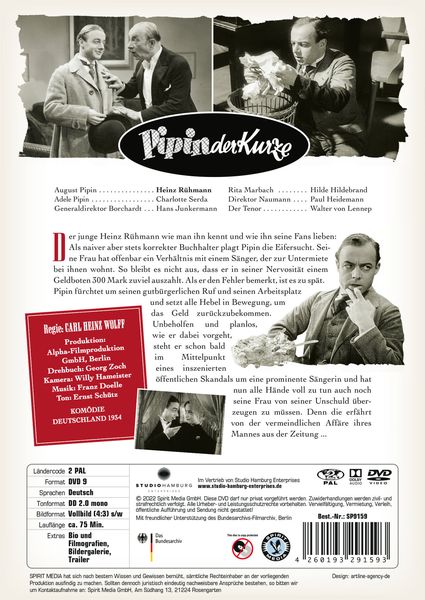 Produktbild: Pipin der Kurze (Sch&auml;tze des deutschen Tonfilms)