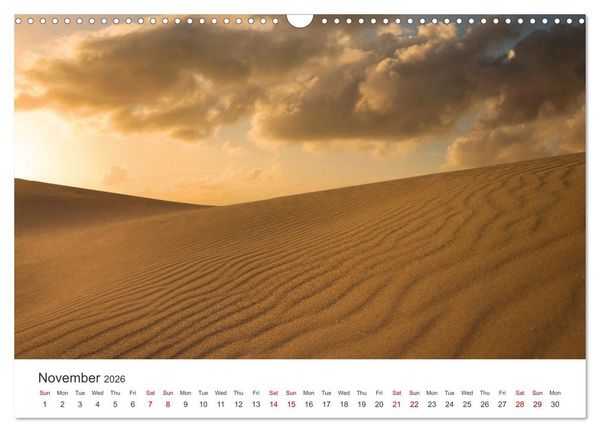 Produktbild: Fuerteventrua The volcanic island (Wall Calendar 2026 DIN A3 landscape), CALVENDO 12 Month Wall Calendar