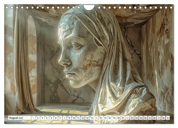 Produktbild: Anima Architectura, der Geist der Steine (Wandkalender 2027 DIN A4 quer), CALVENDO Monatskalender