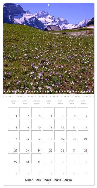 Produktbild: Beautiful Switzerland (Wall Calendar 2027 12 &times; 12 Inch) CALVENDO 12 Month Wall Calendar